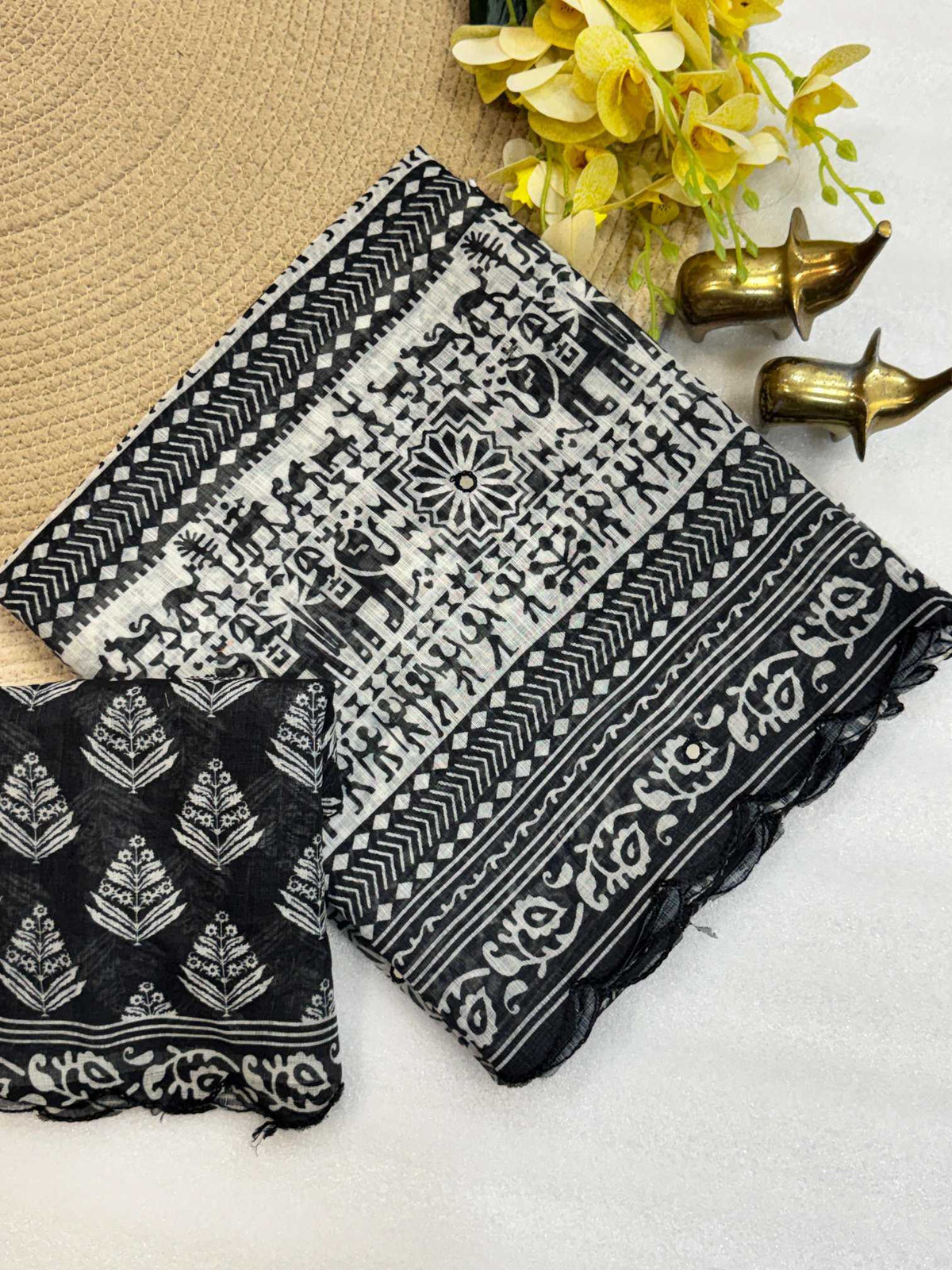 Gajraj Cotton Fancy Saree