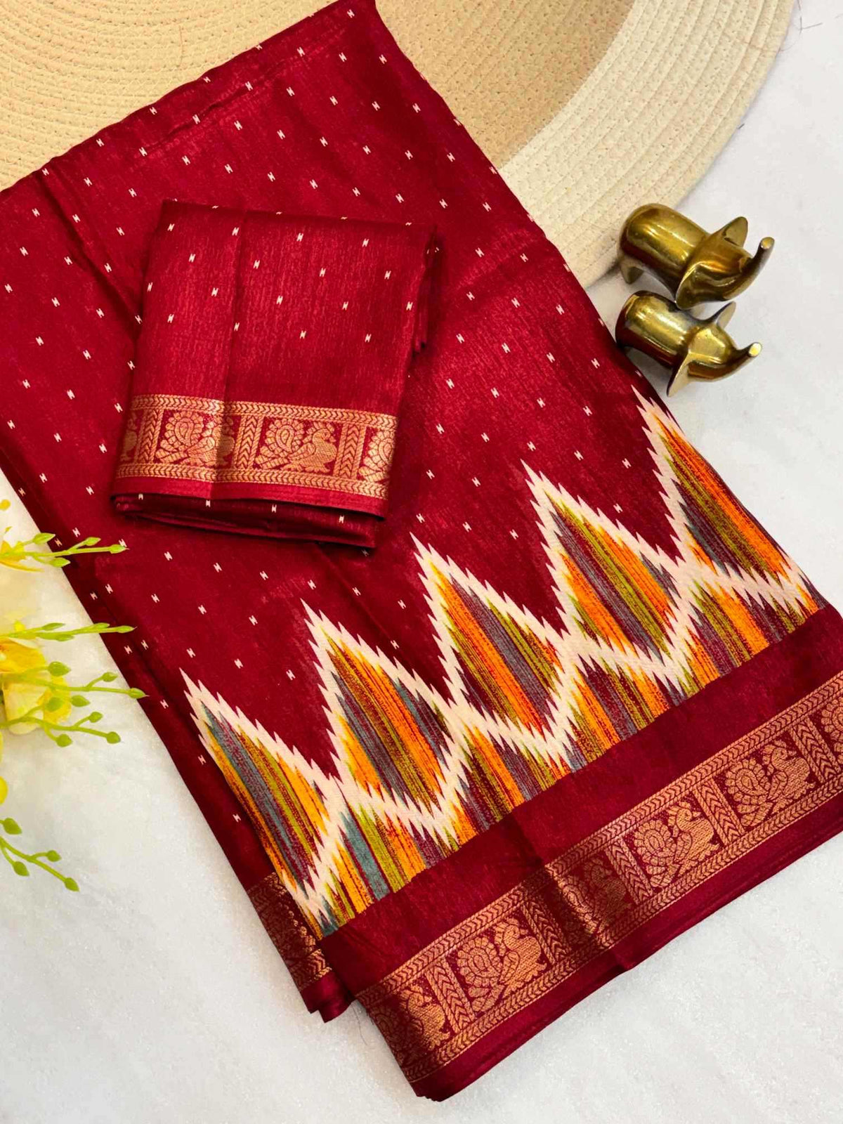 Tussar Silk Saree