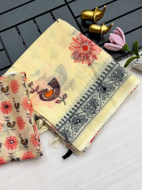 Cotton Printed Saree