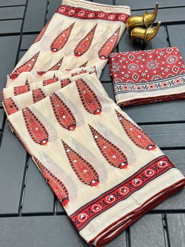 Chinon Designer Saree