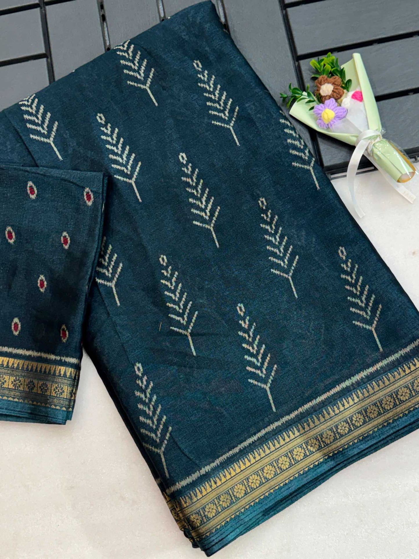Printed Saree