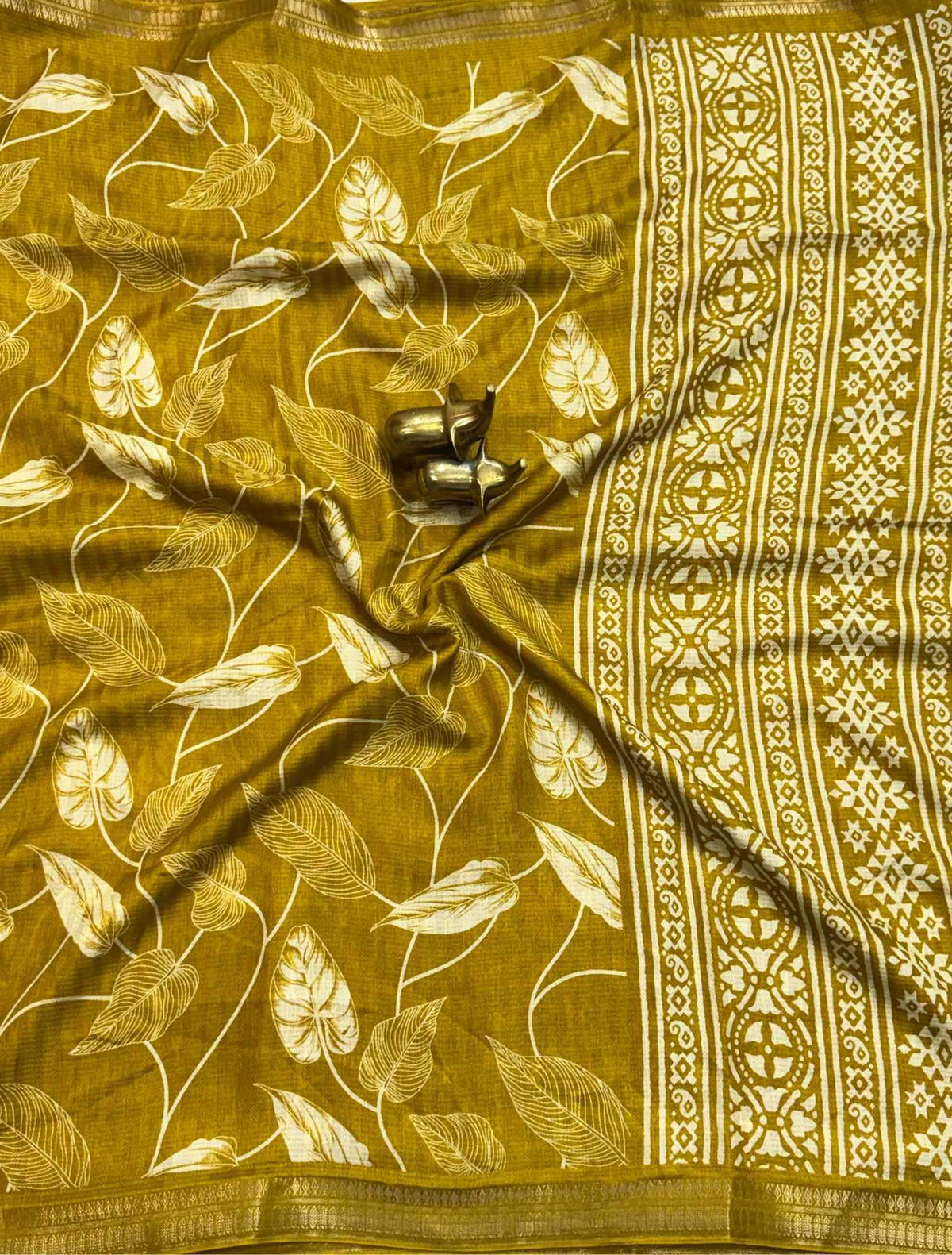 Subarna Tussar Silk Designer Saree