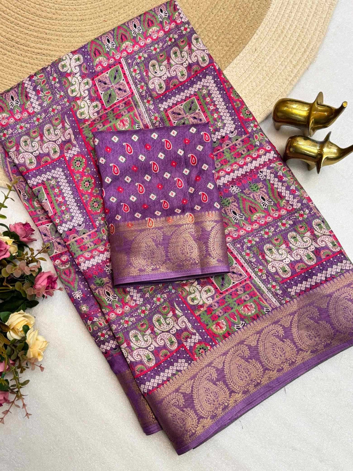 Soft Dola Designer Saree