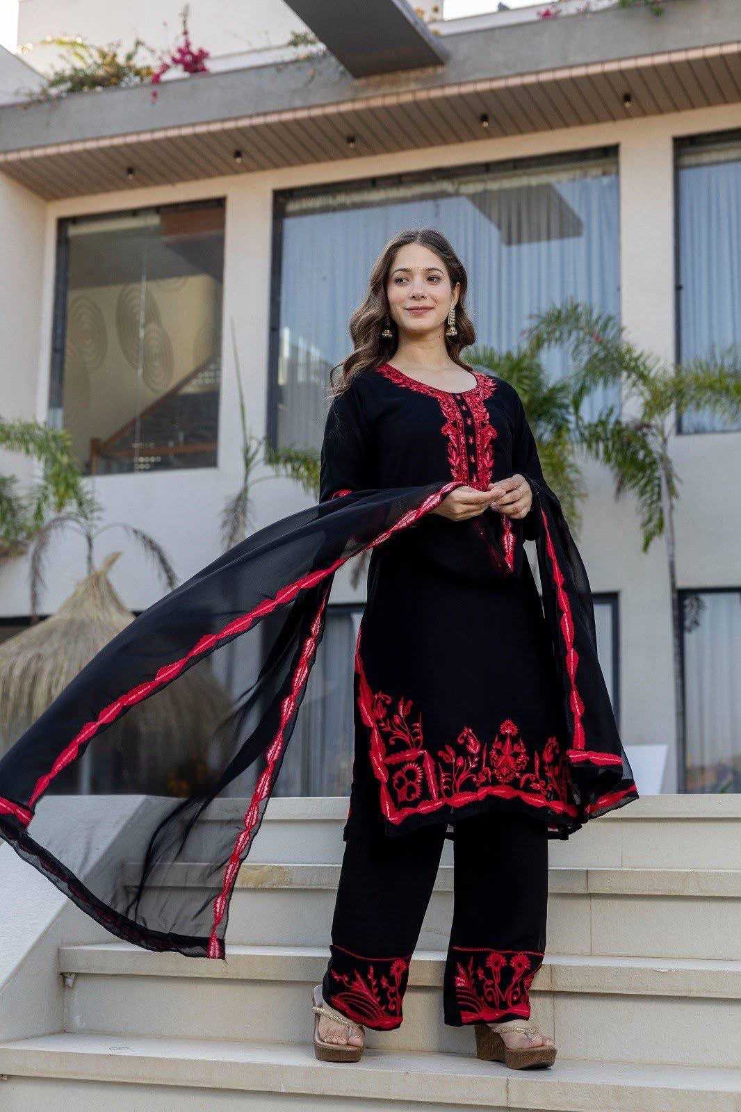 Faux Georgette Suit 217