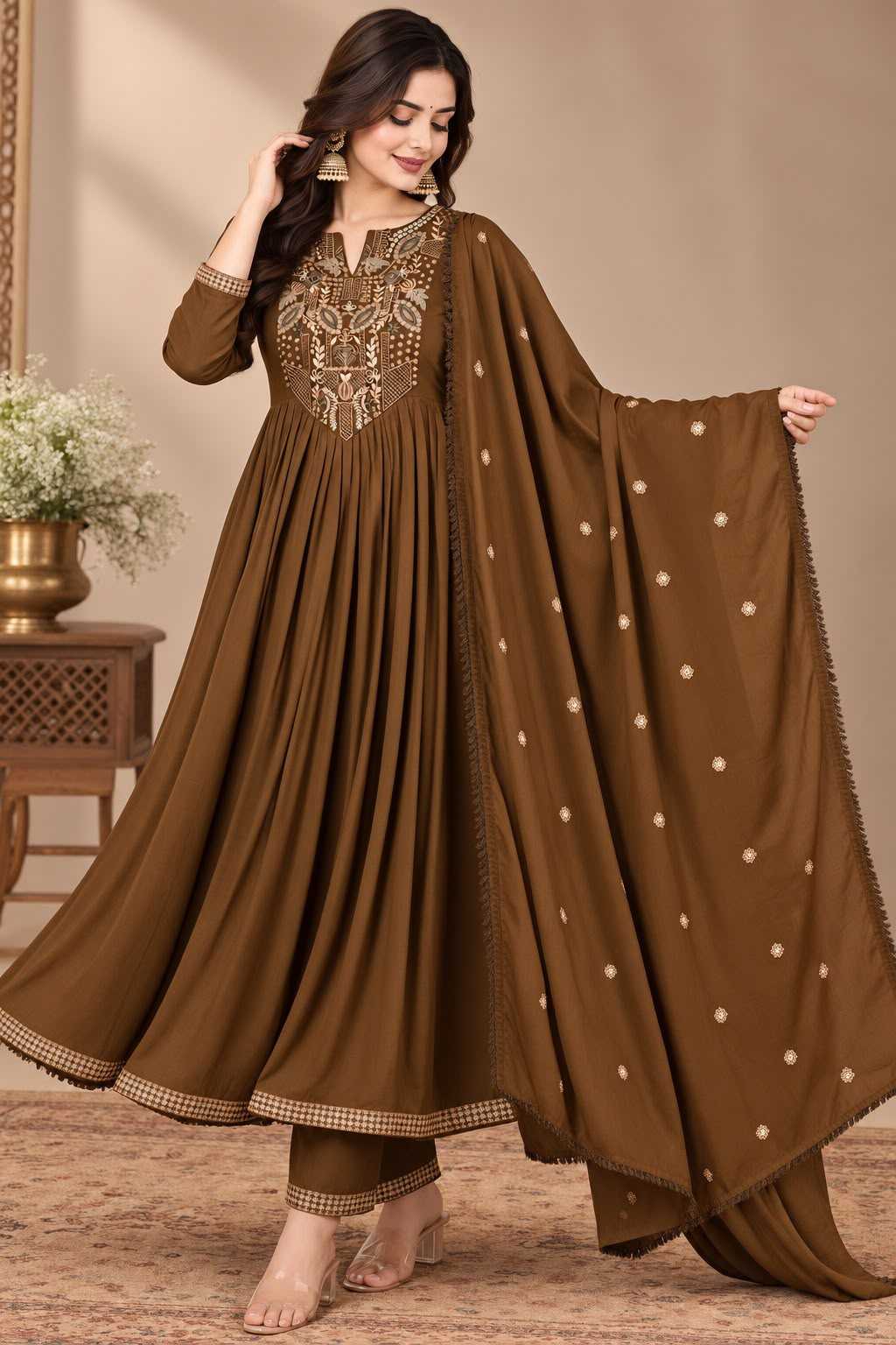 Asmi Viscose Ladies Suit