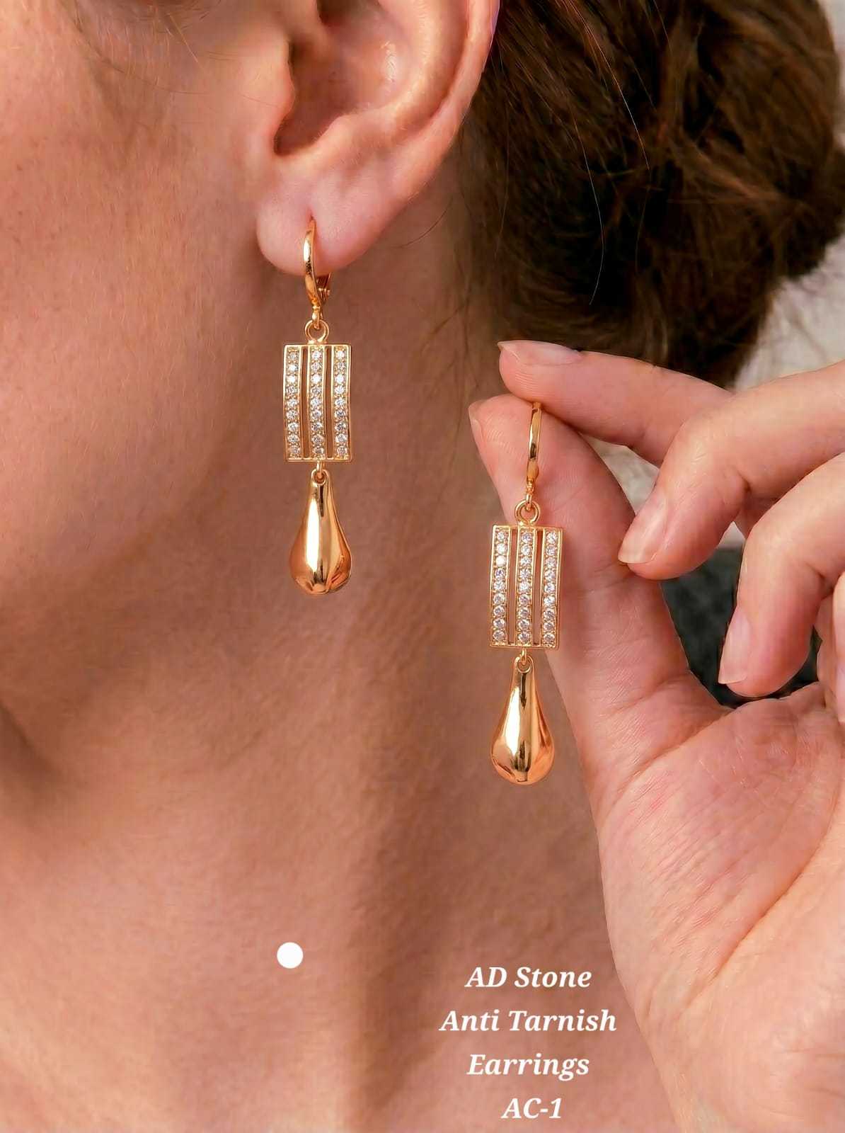 Brass Fancy Earrings