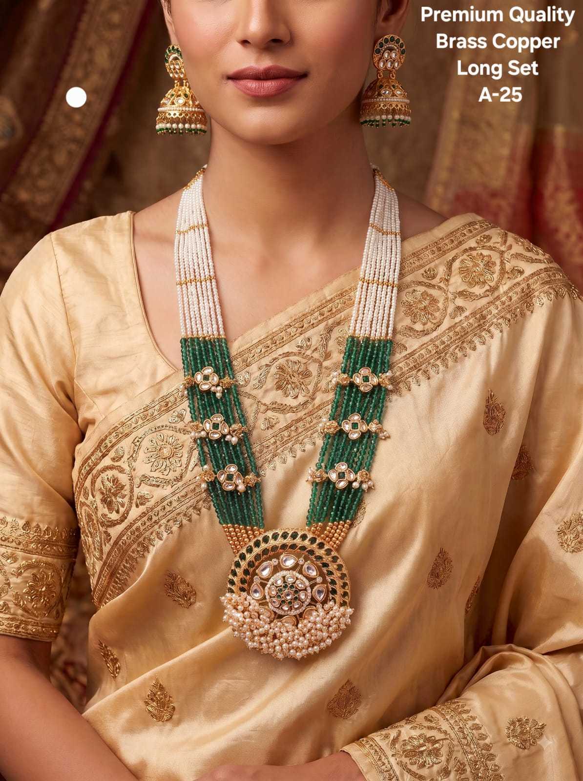 Brass Fancy Mala Necklaces