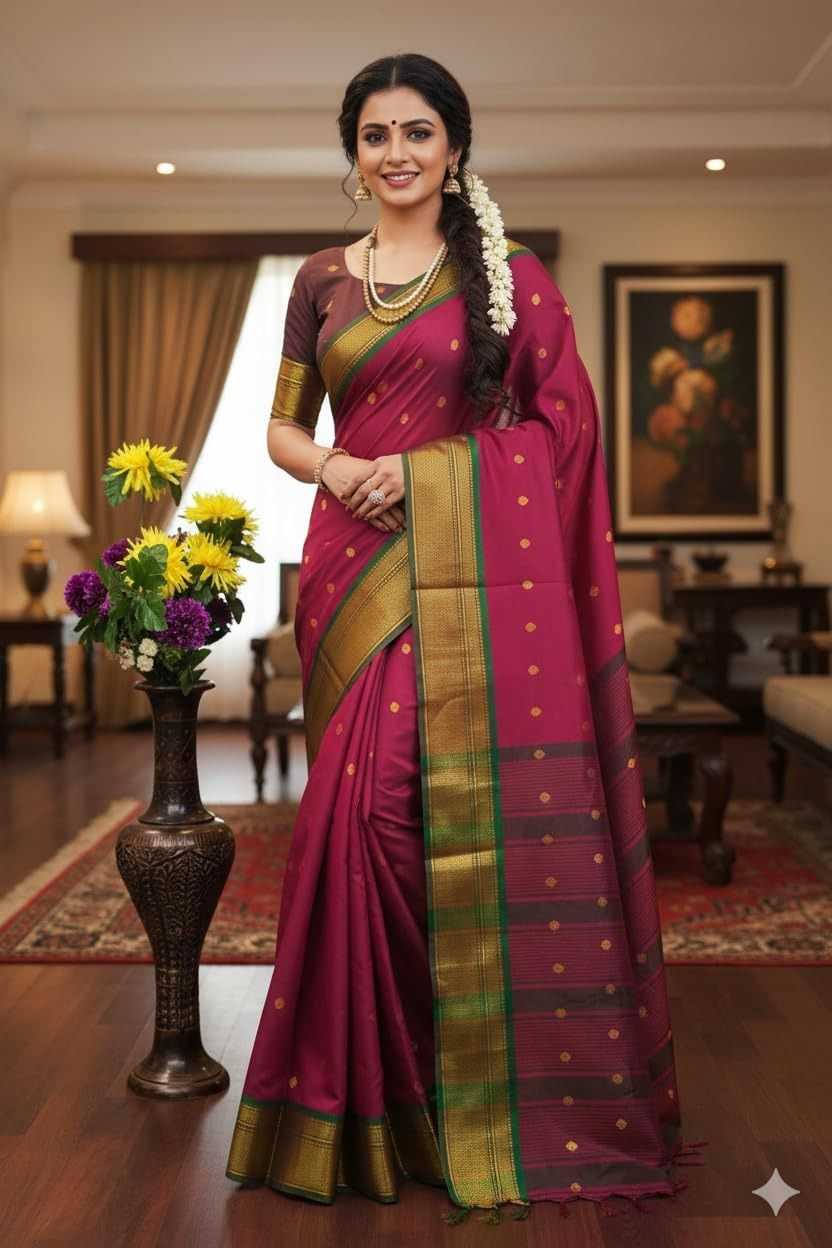 Soft Cotton Silk Designer Saree