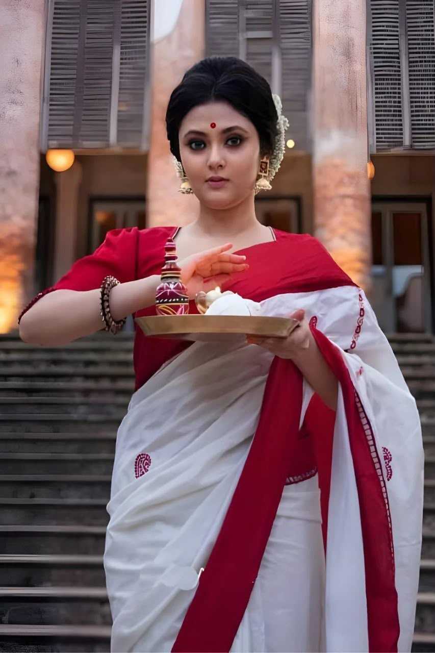 Durga-pooja Soft Silk Saree