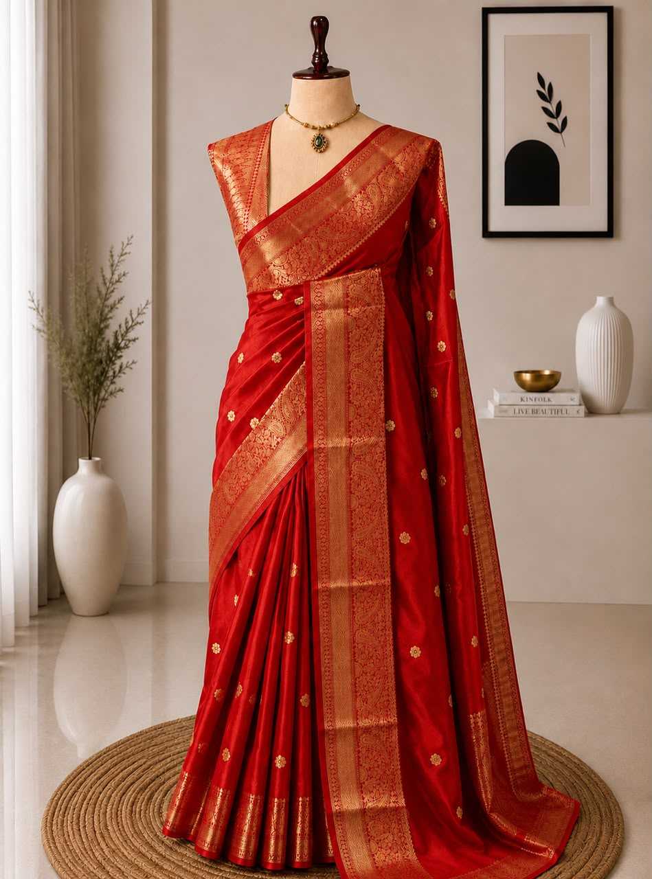 Katan Silk Party Wear Saree