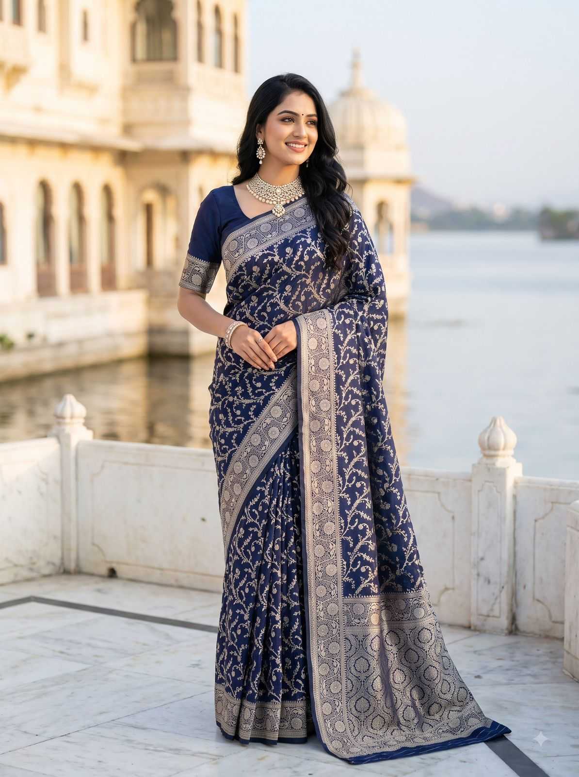 Vibha Silk Traditional Saree