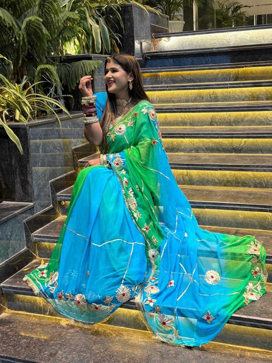Chiffon Designer Saree