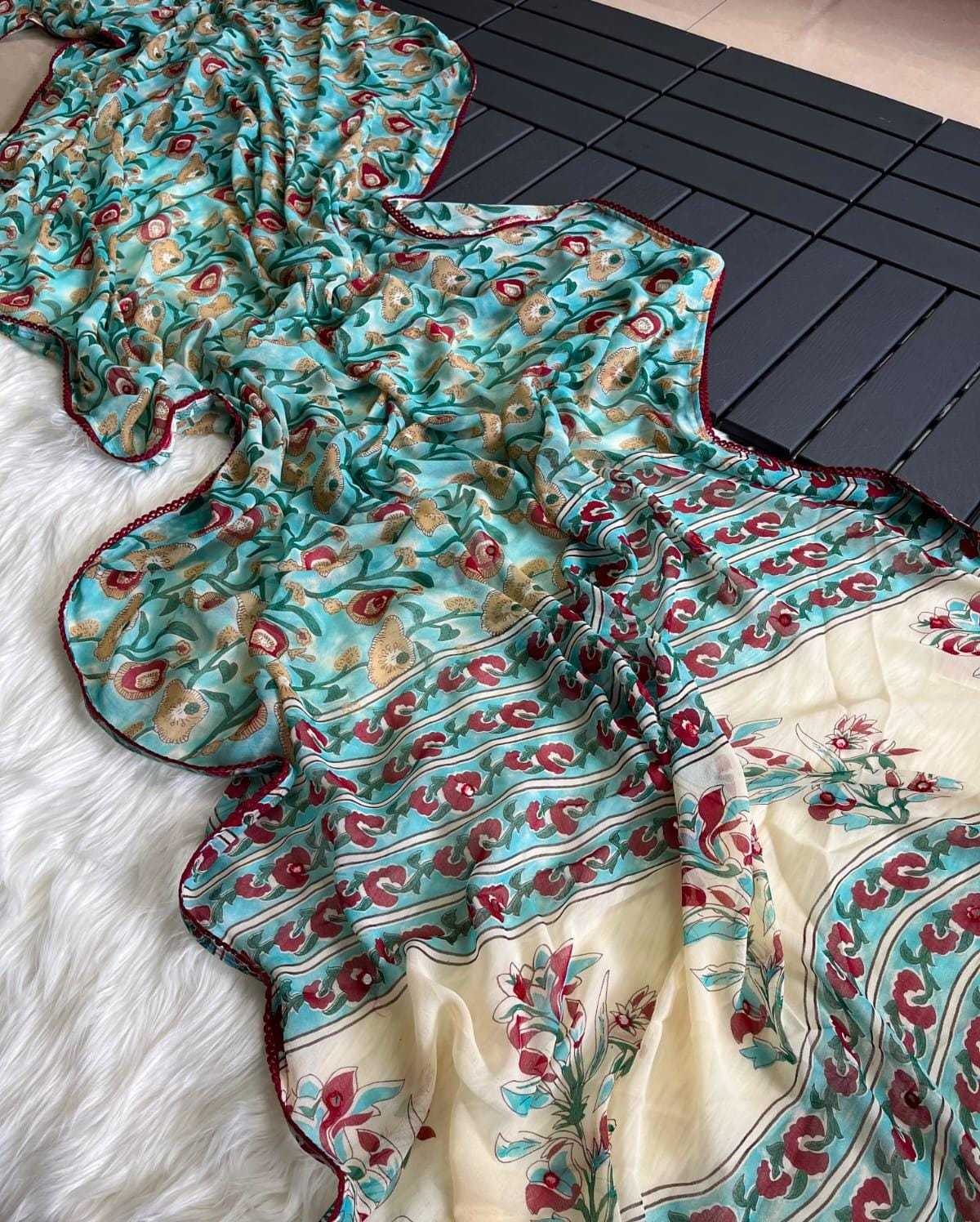 Aaradhya Premium Georgette Ready To Wear Saree
