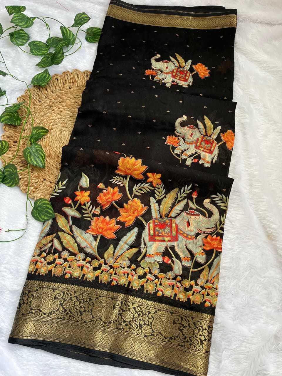 Akshita Pure Silk Printed Saree