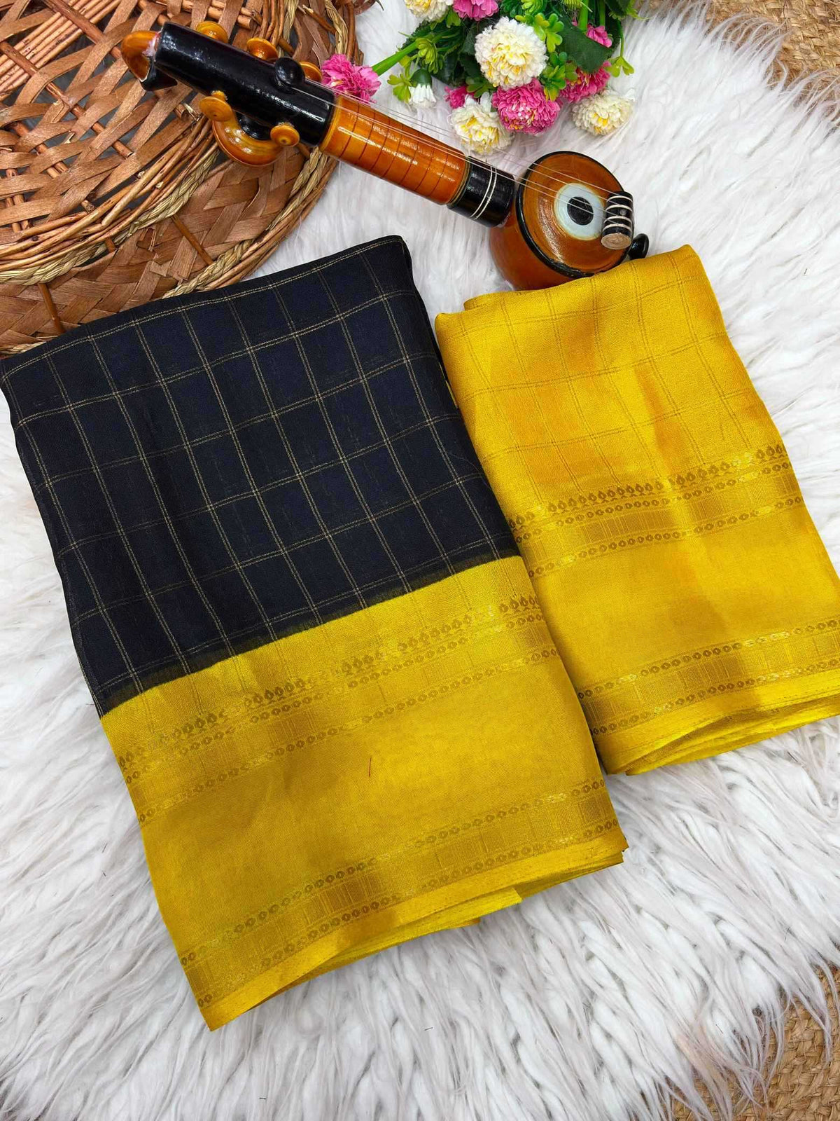 Anika Georgette Saree