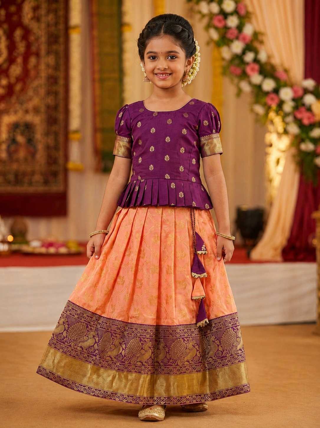 Silk Kids Gown