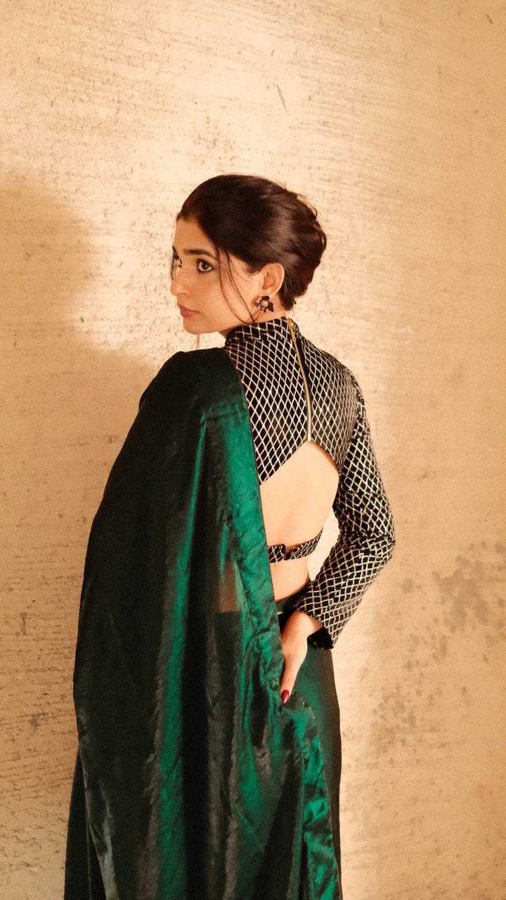 Space Silk Party Wear Saree 066