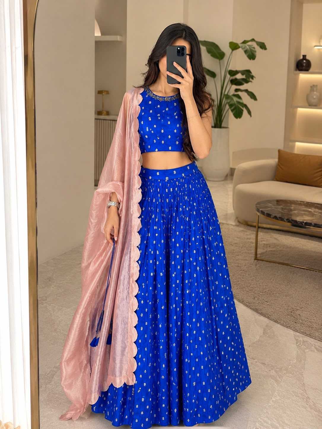 Banarasi Soft Silk Designer Lehenga 242