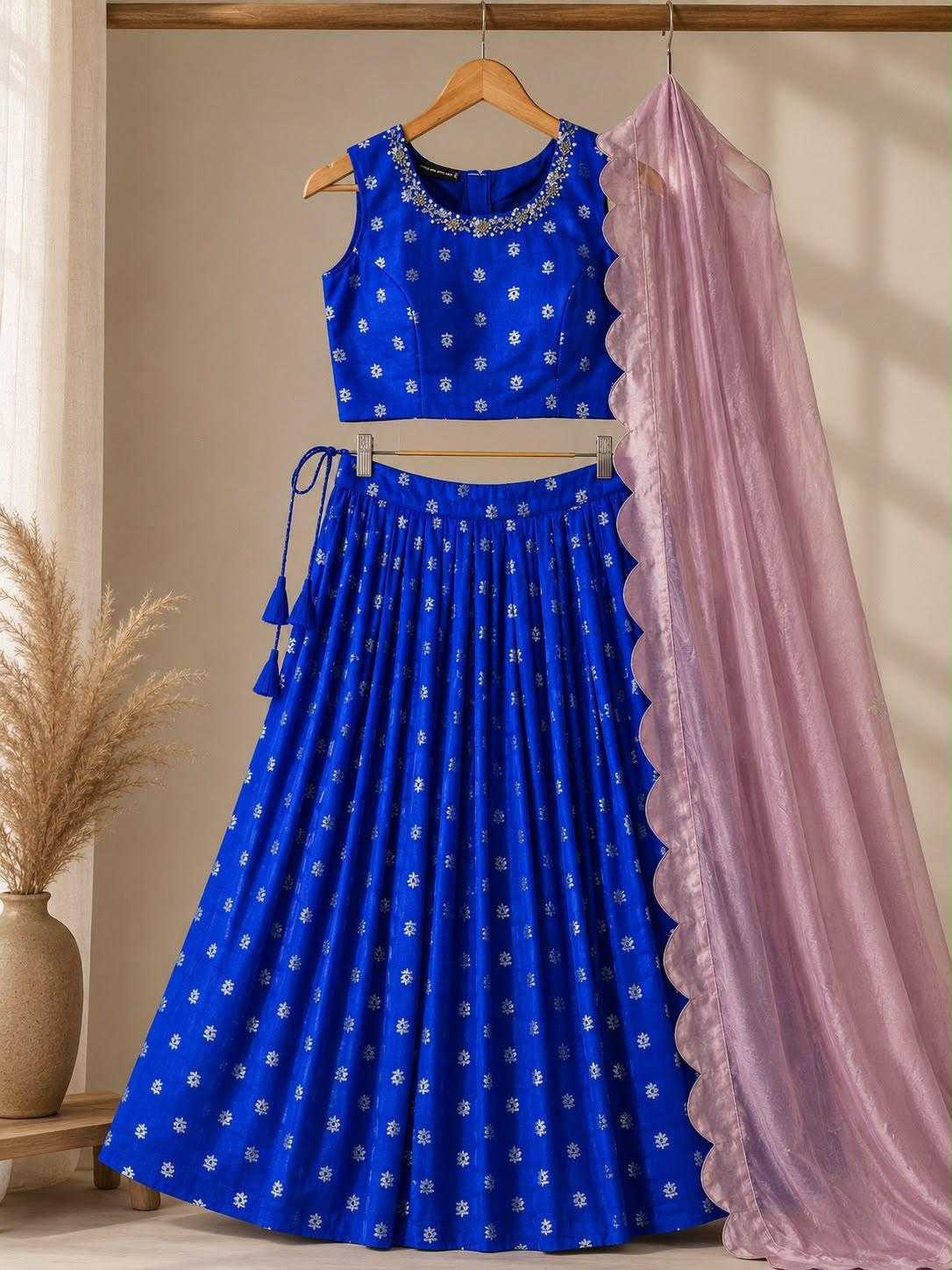 Banarasi Soft Silk Traditional Lehenga 242