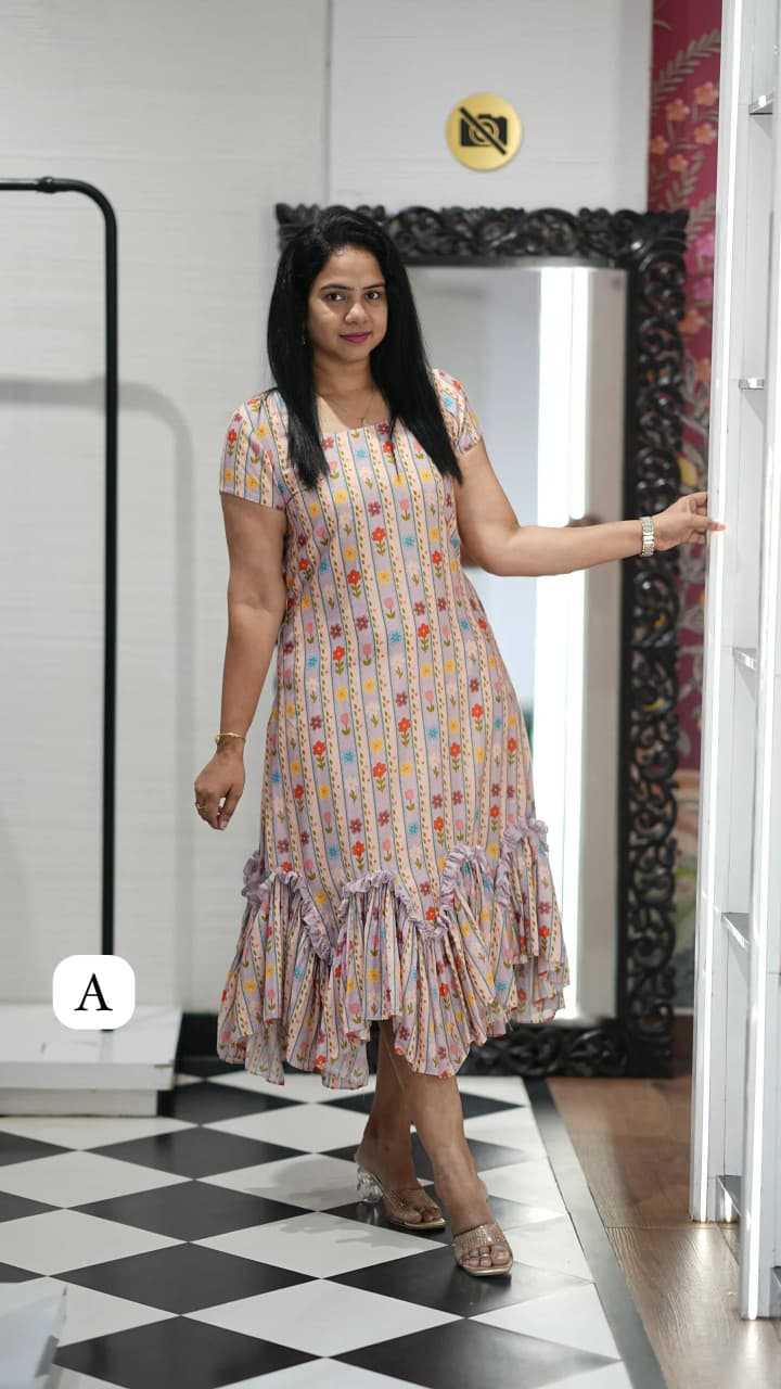 Nts Cotton Printed Gown
