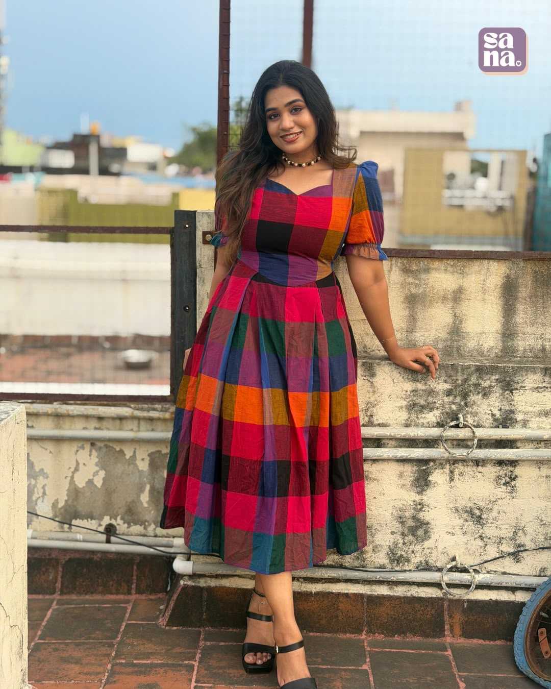 Uette Cotton Cocktail Dress