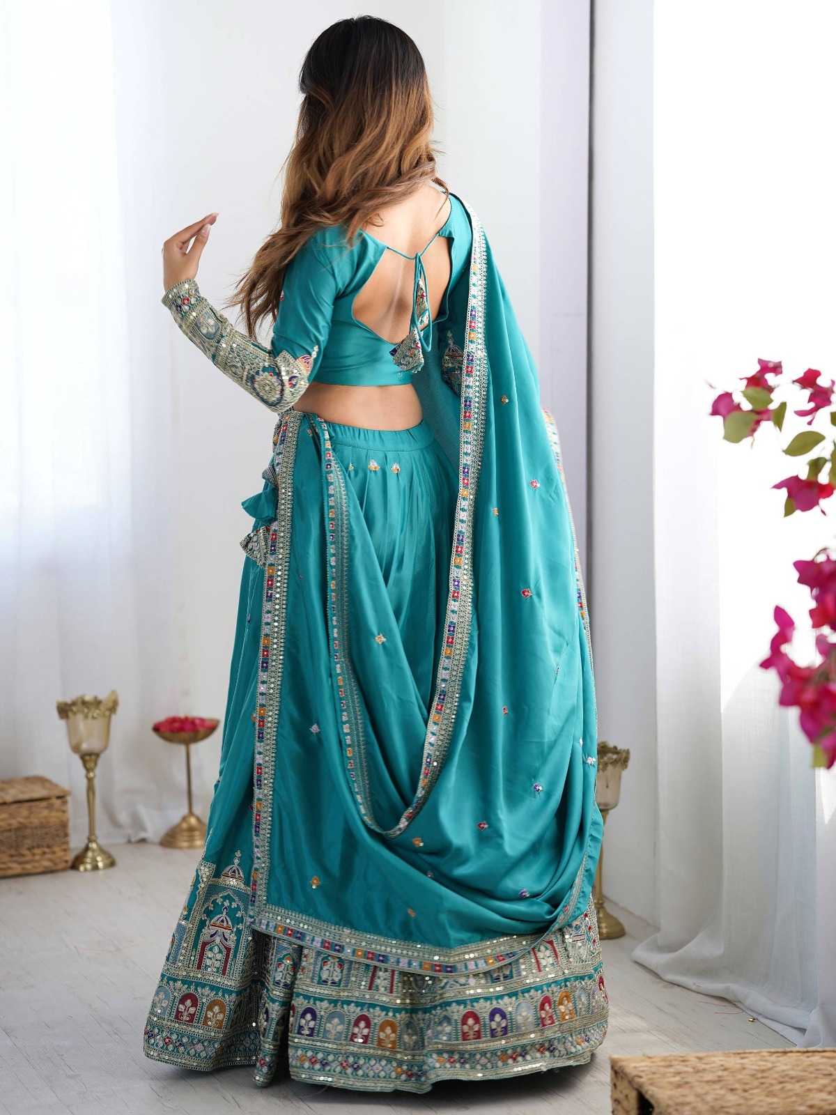 Crepe Traditional Lehenga 297
