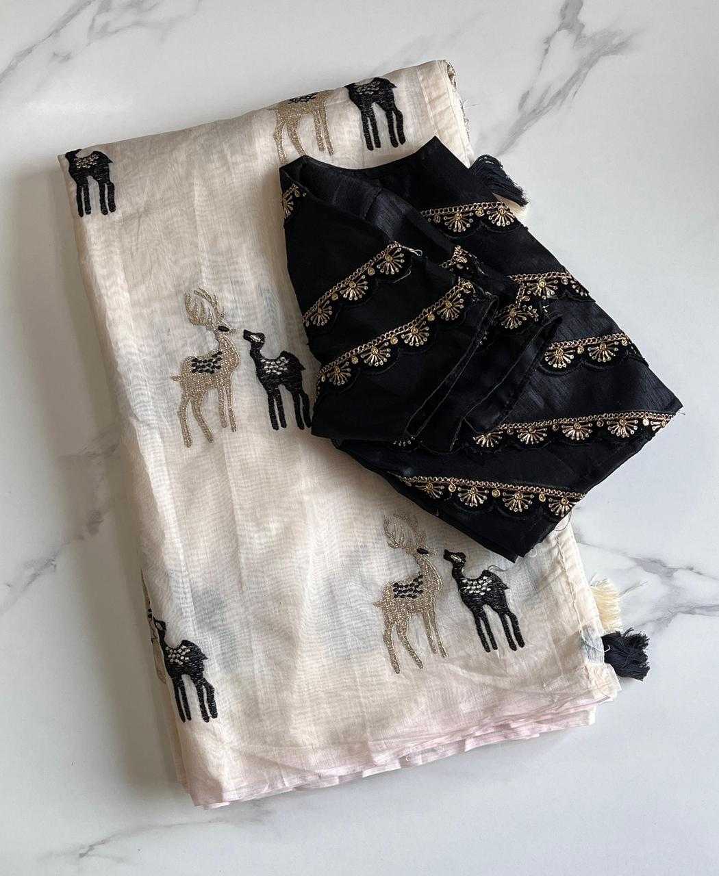 Chanderi Silk Designer Saree JT-145506