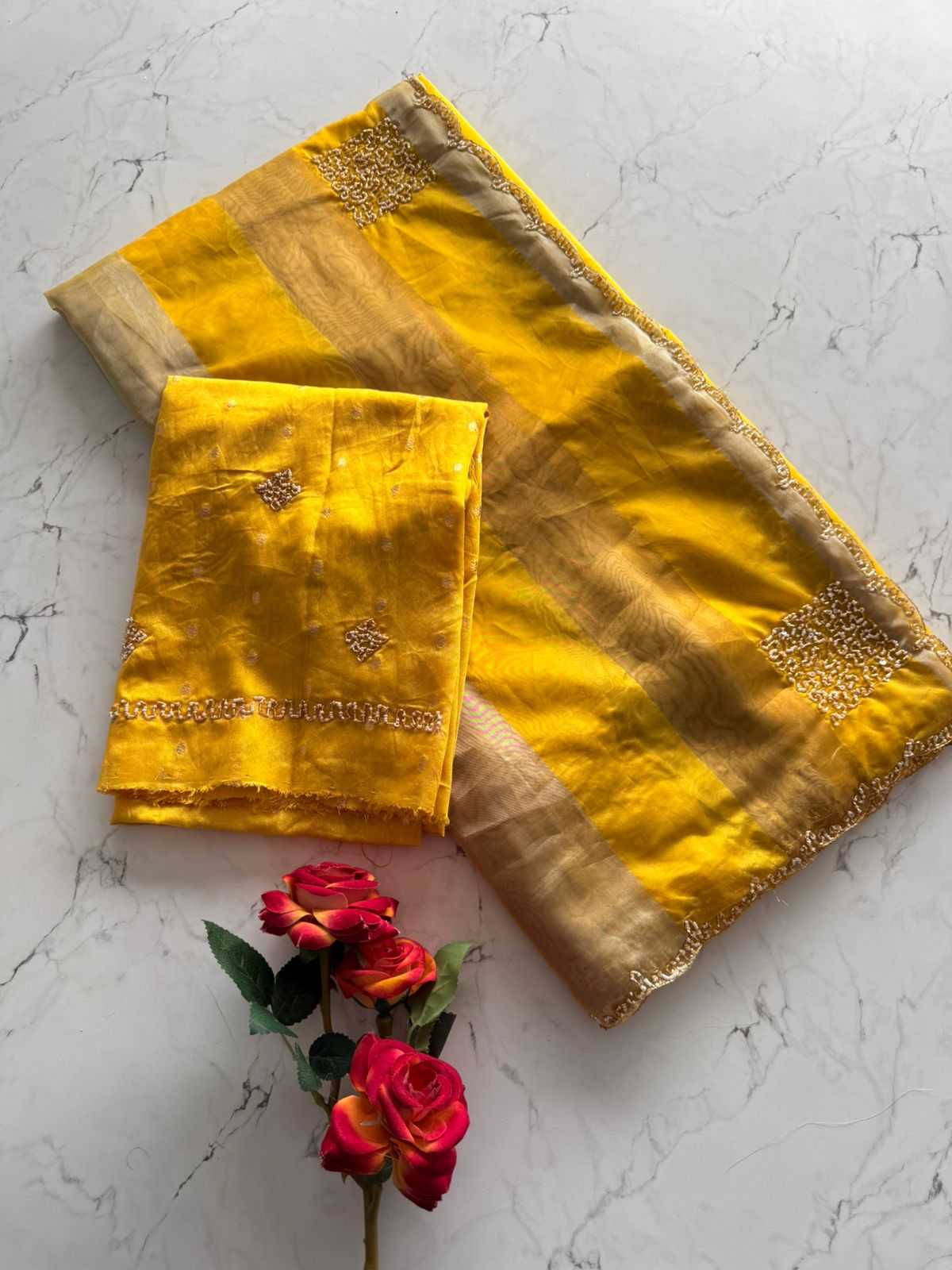 Only Banarasi Soft Silk Designer Saree