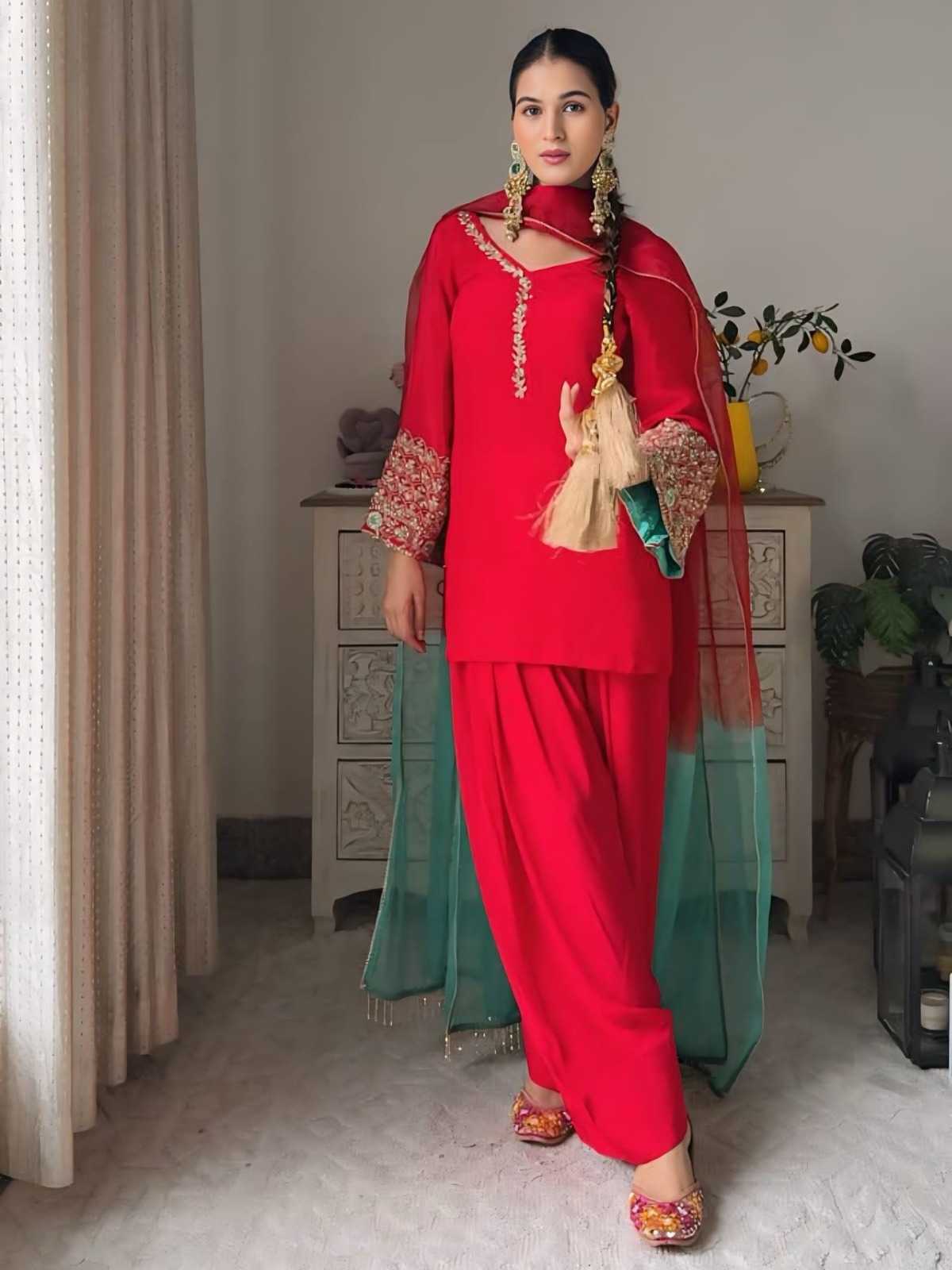 Tabby Silk Party Wear Kurti