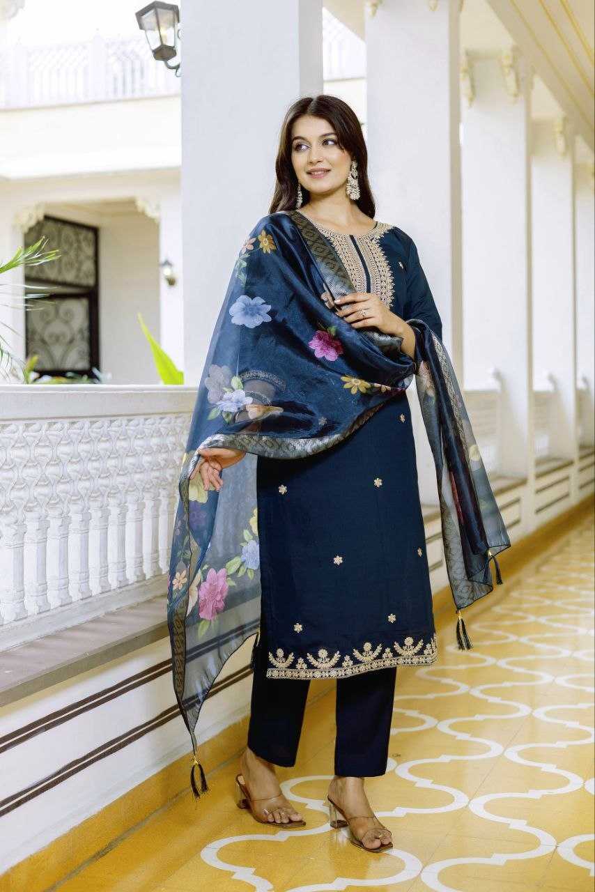 Viscose Chanderi Ladies Suit 33