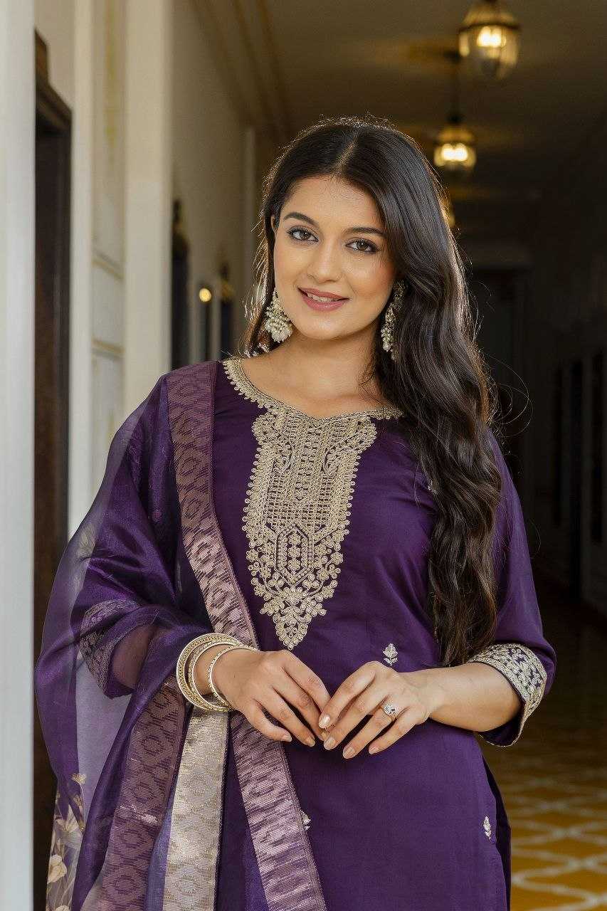 Viscose Chanderi Ladies Suit 34