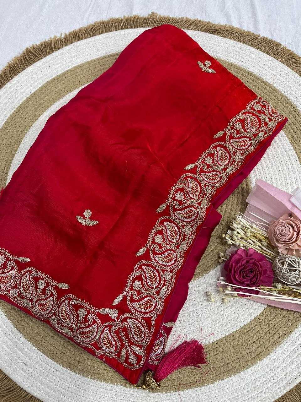Pure Silk Traditional Saree in Rama