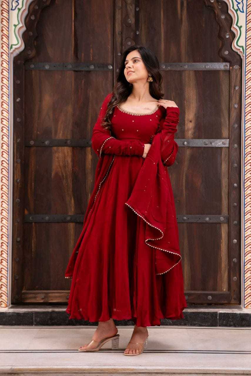 Faux Georgette Suit 259