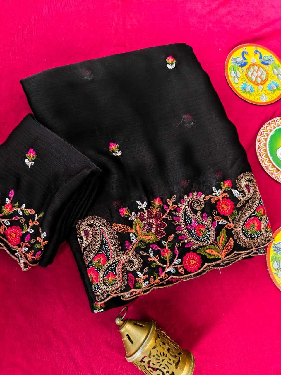 Georgette Designer Saree 1087