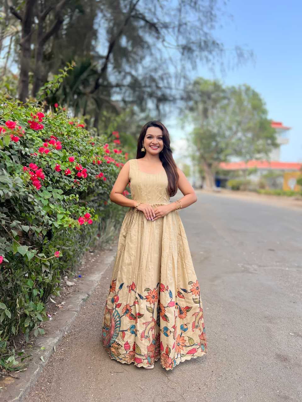 Silk Party Gown