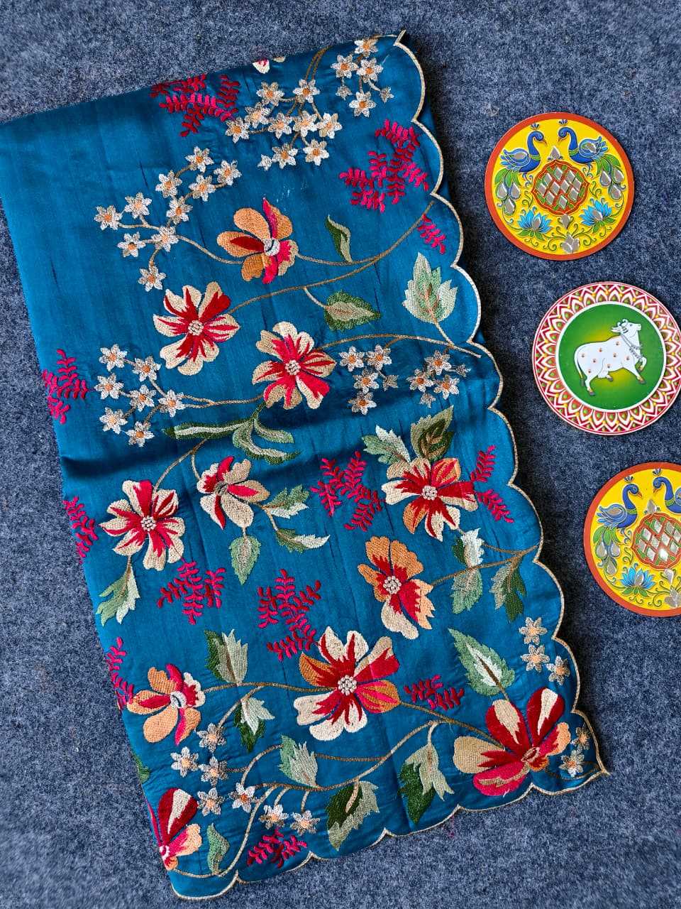Silk Traditional Saree in Green