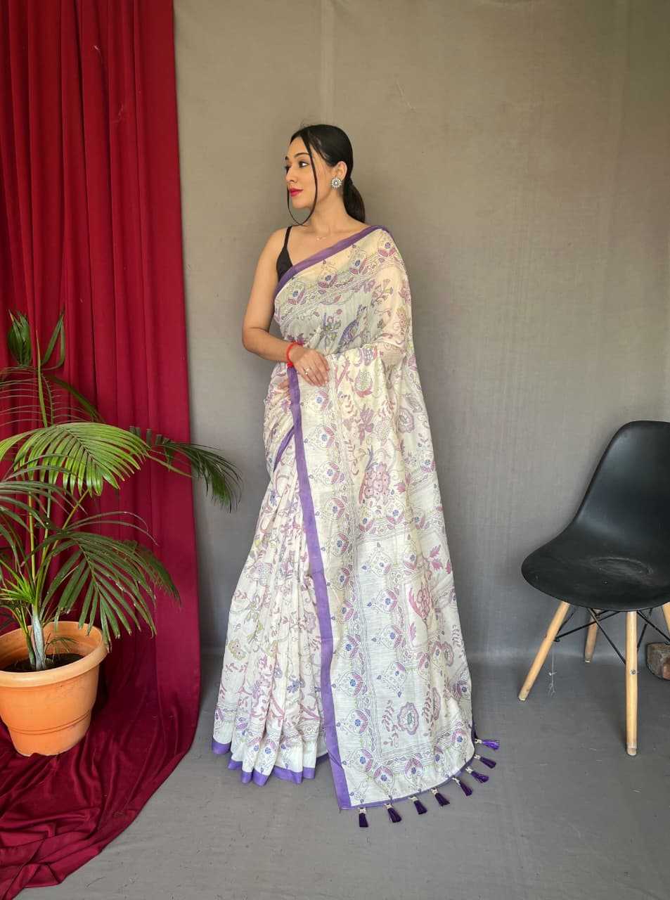 Pure Cotton Designer Saree