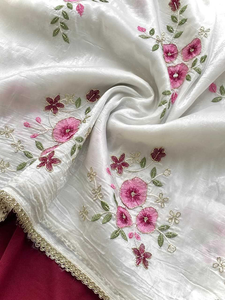 Muskan Crunchi Designer Saree