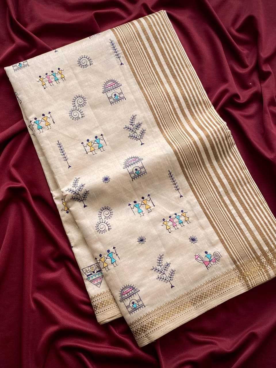 Embroidered Saree