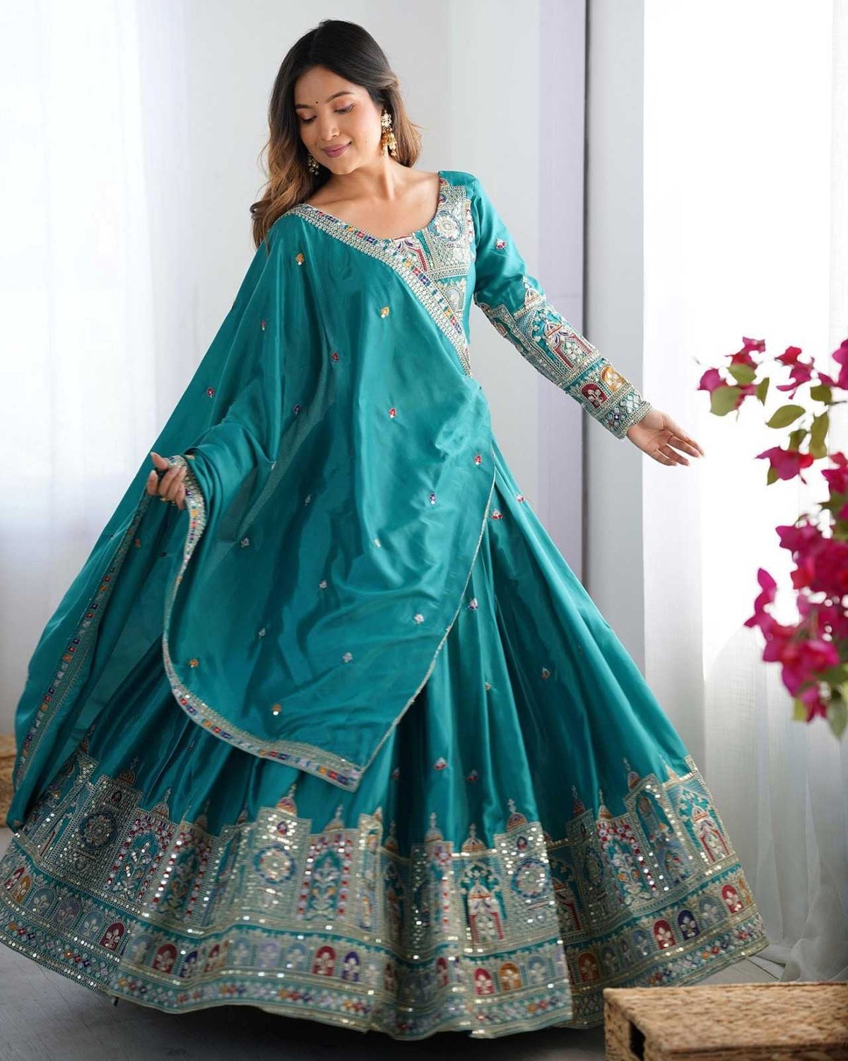 Anaya Chinon Designer Lehenga