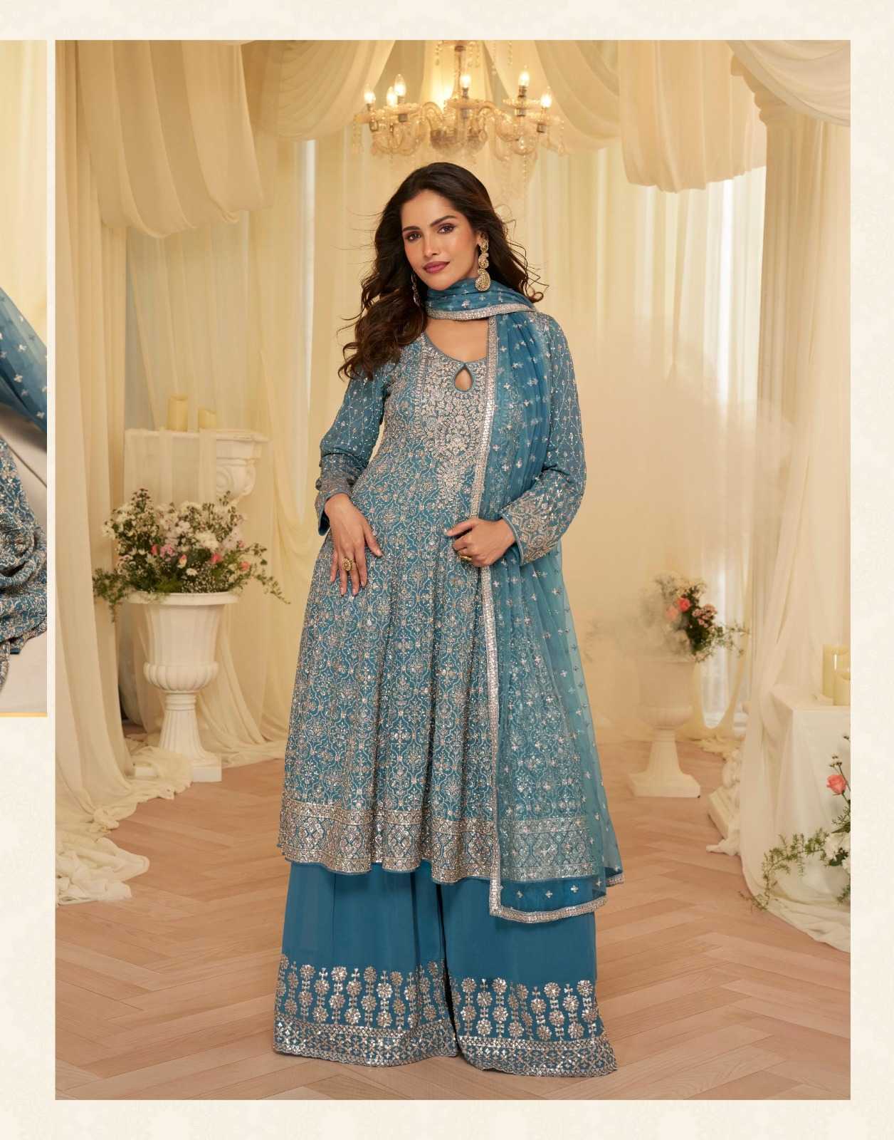 Georgette Embroidery Suit