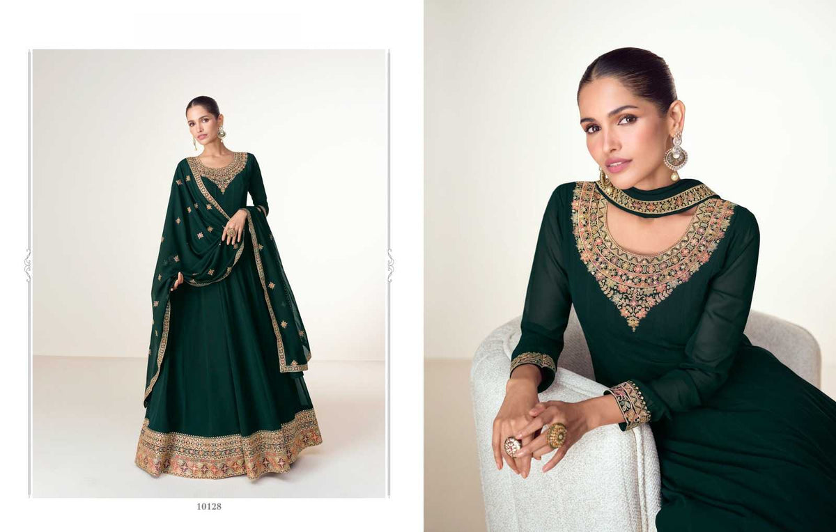 Virasat Georgette Embroidery Gown