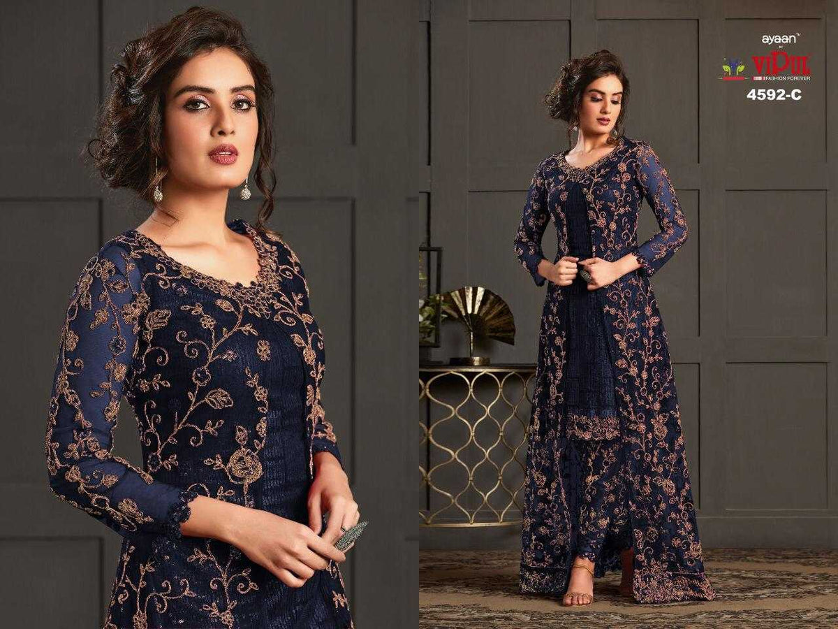Vpulse Net Embroidery Suit
