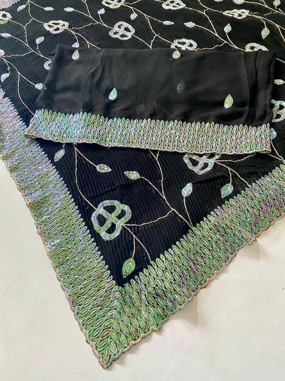 Faux Georgette Party Wear Saree