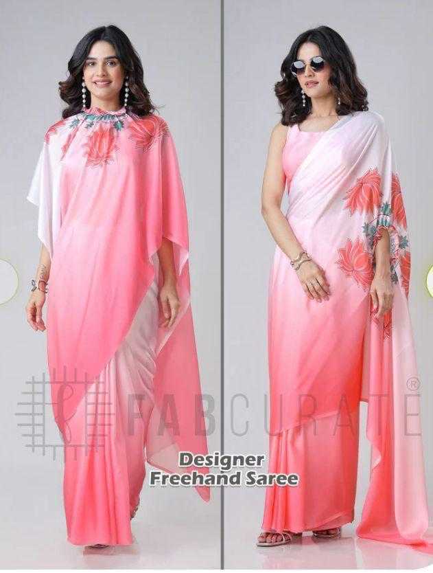 Satin Silk Party Wear Saree