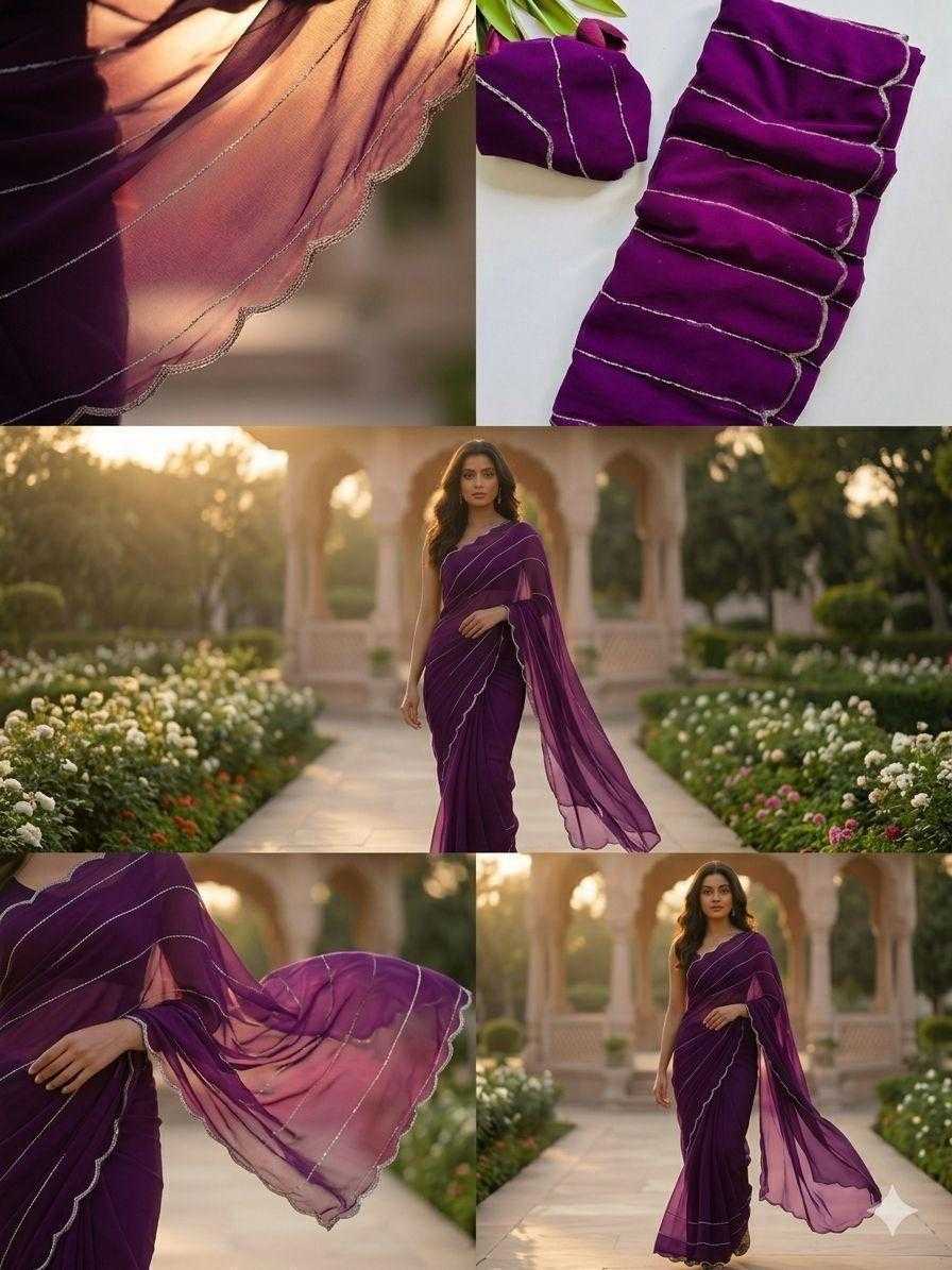 Georgette Saree