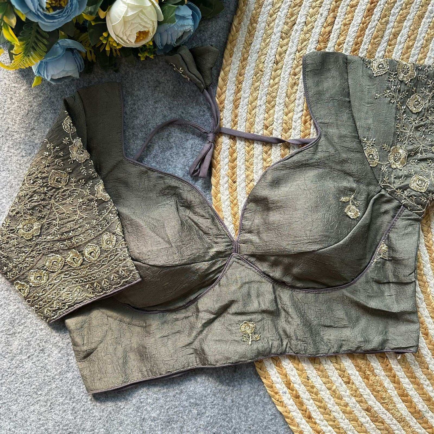 Rangoli Silk Blouse