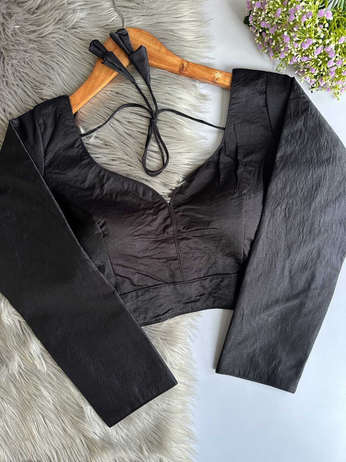 Space Silk Designer Blouse