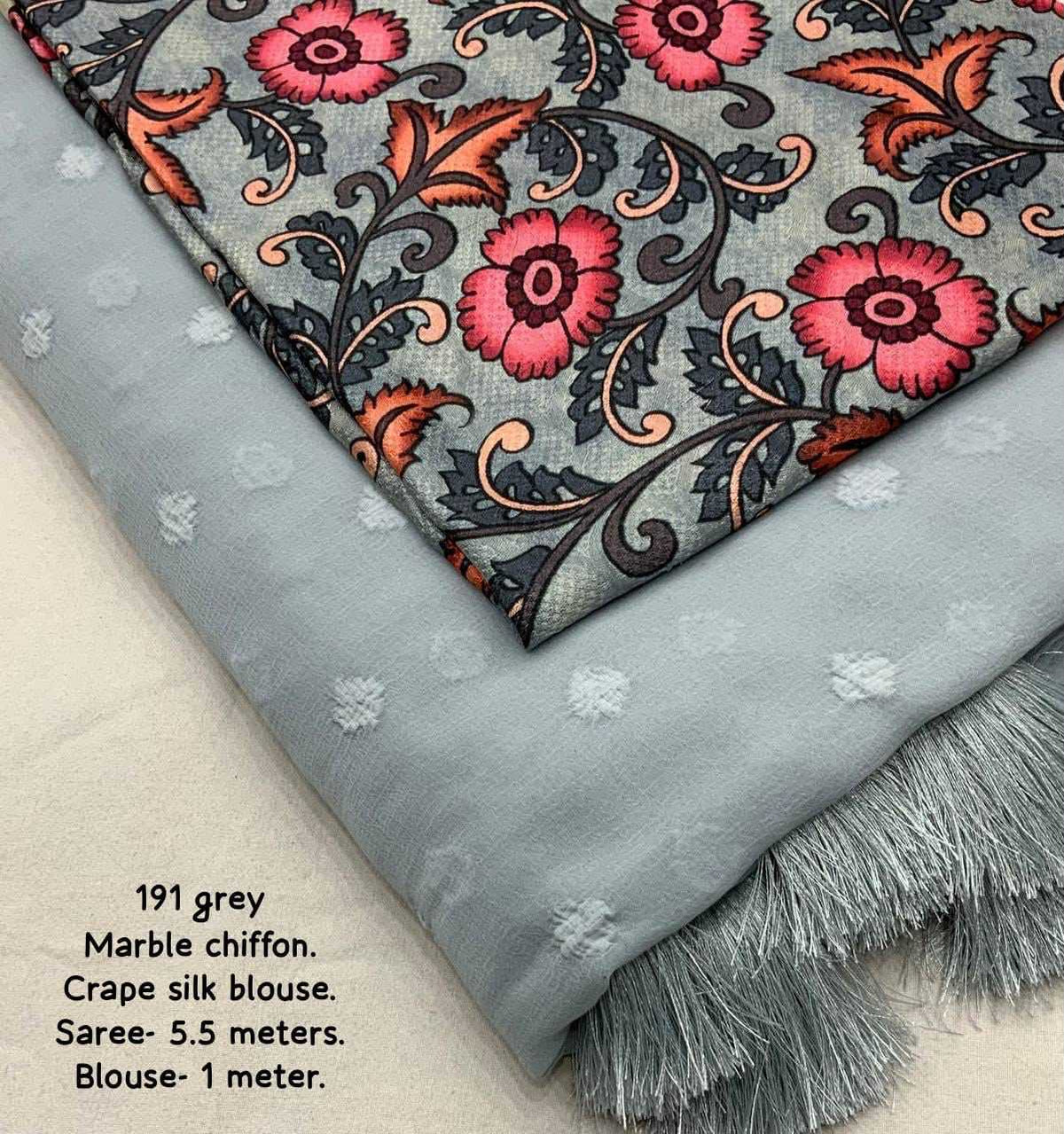 Chiffon Printed Saree