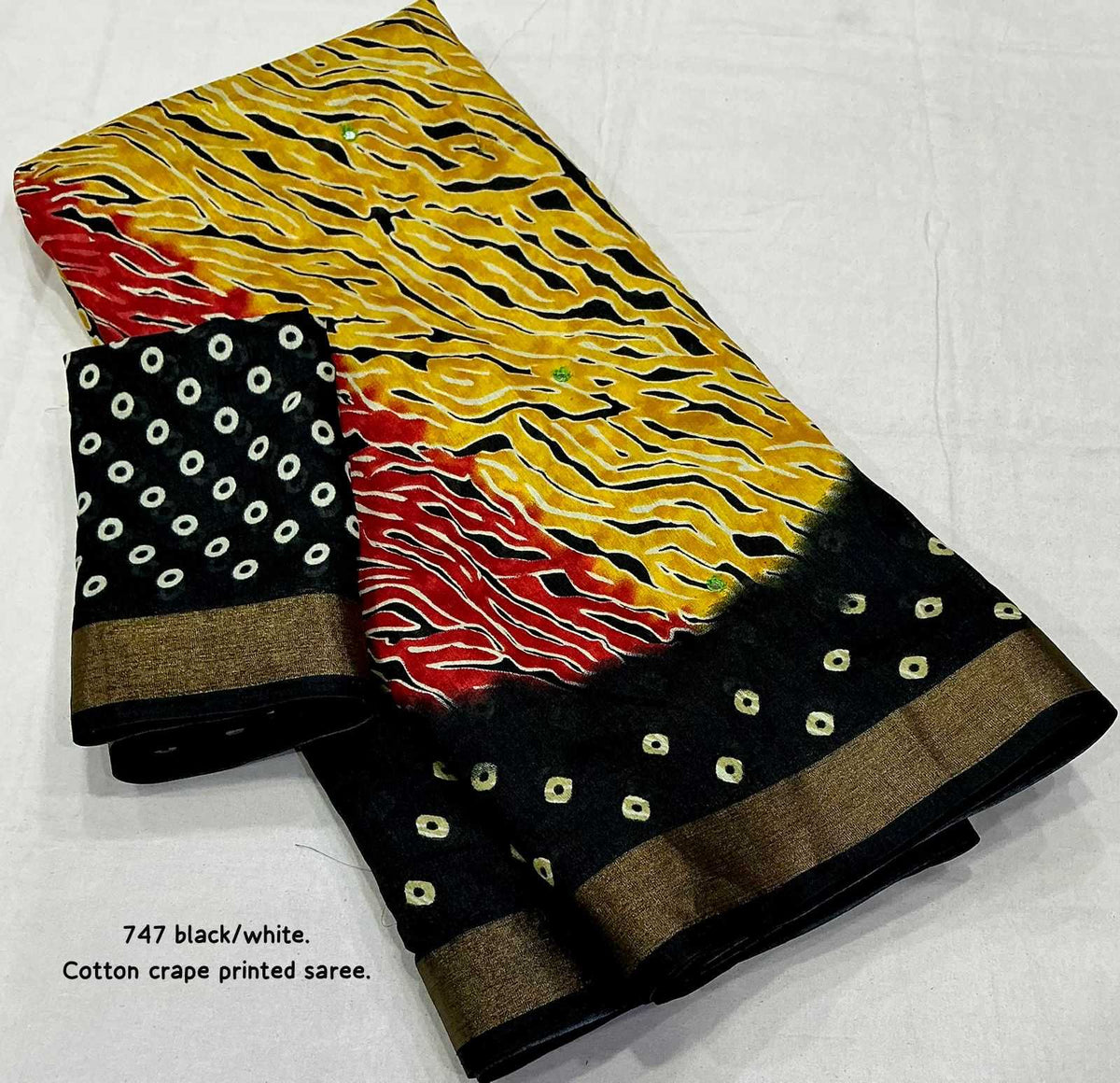 Soft Cotton Designer Saree